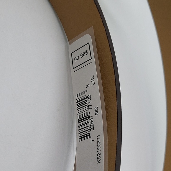 1473- Kate Spade Leather Lemon Print Fanny Pack Women's Belt Size L/XL NWT - Picture 6 of 12